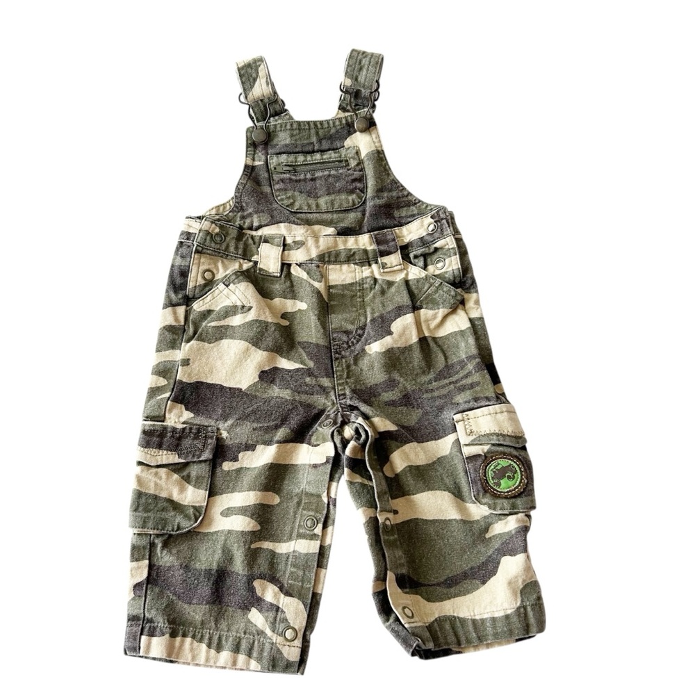 George Green Camouflage Kids Thick Cotton Overalls 6 Months